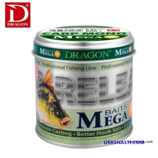 Флюрокарбон Dragon Mega Baits диаметр 0,35мм размотка 300м прозрачный